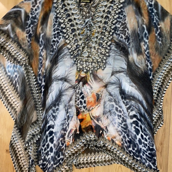 Asa Kaftans ‘Capri’ Short Kaftan. NWOT - Picture 9 of 16